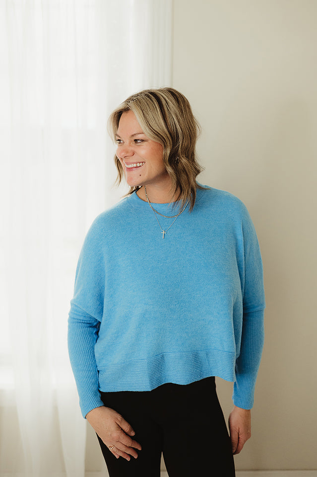 Brushed Melange Dolman