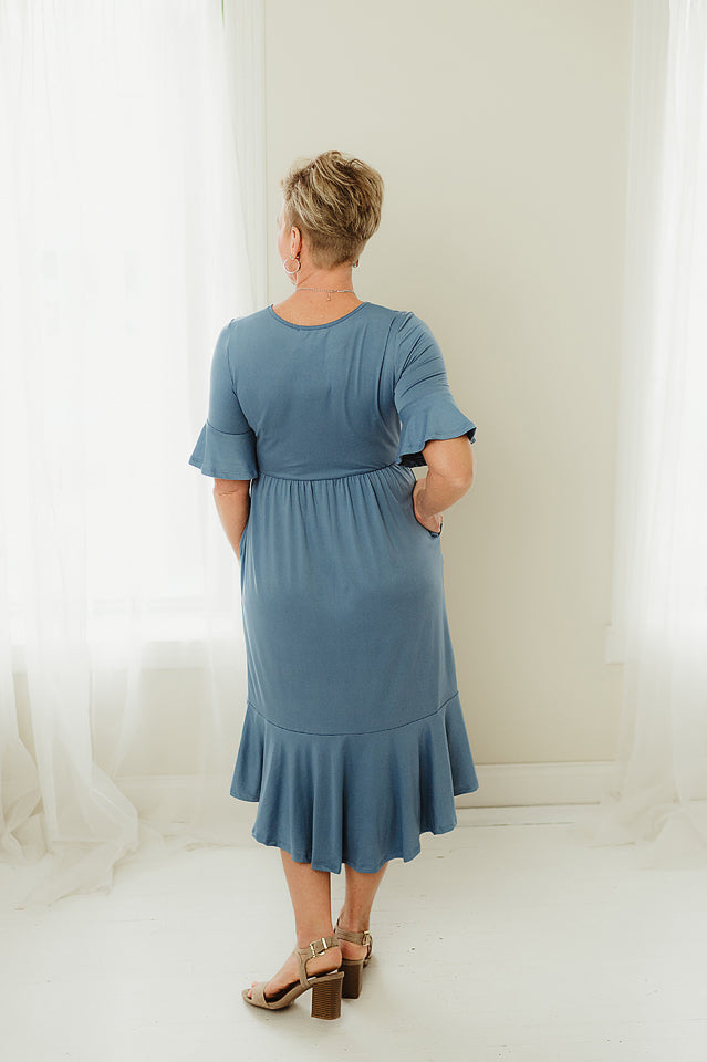 Serenity Ruffle Dress