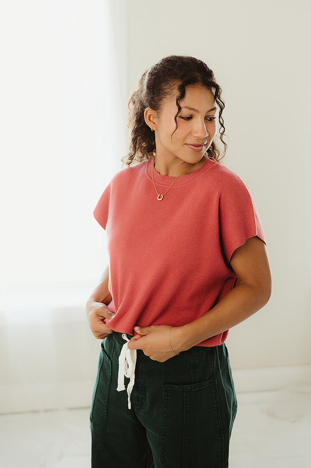 Rust Round Dolman Top – Ella Mae's Boutique