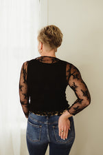 Sheer Lace Top