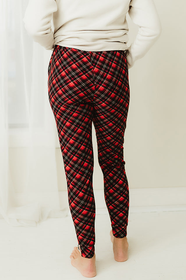 Holiday Plaid Joggers