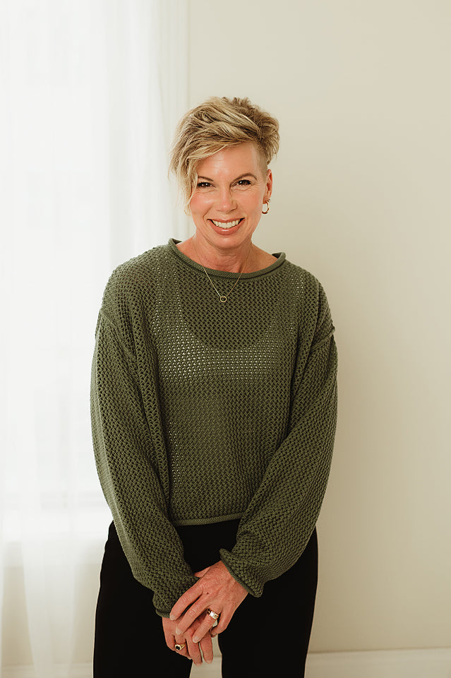 Textured Ease Sweater