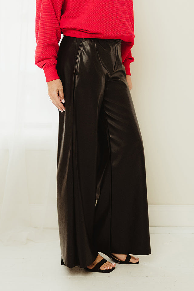 Luxe Faux Leather Pants