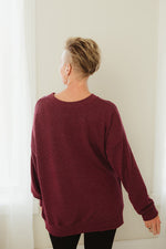 Oversized Two Tone Pullover