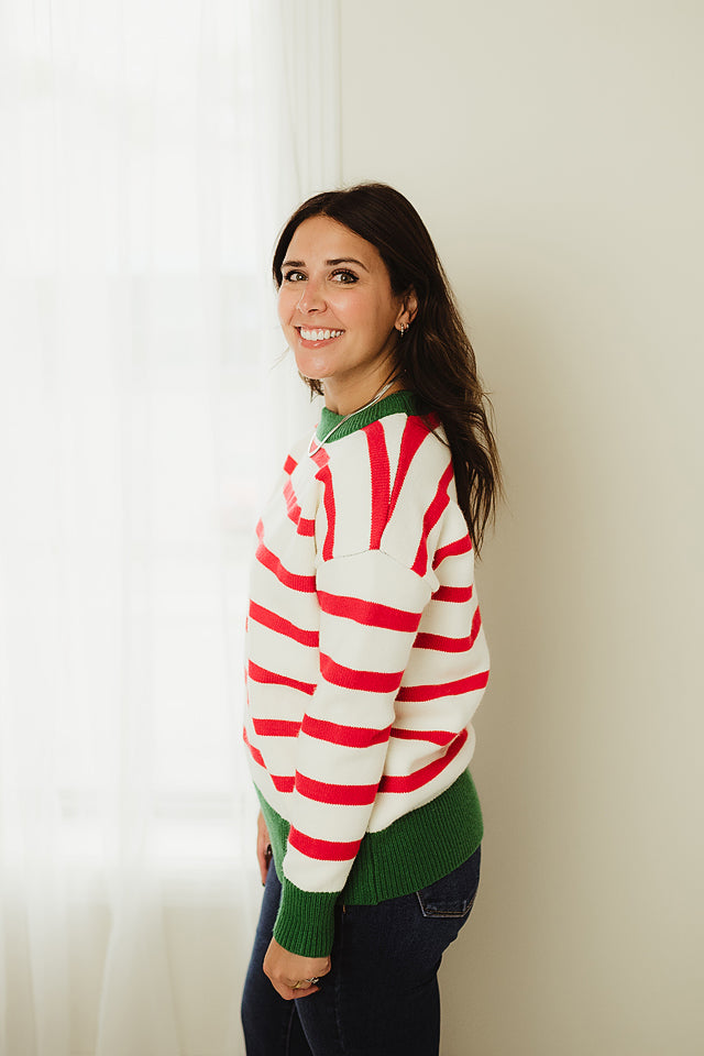 Christmas Stripe Sweater