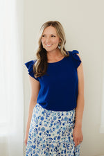 Ruffle Ease Top