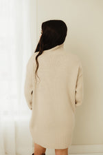 Turtleneck Sweater Dress