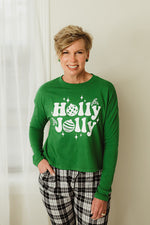 Holly Jolly Graphic Top