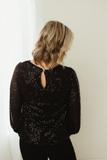 Sequin Balloon Top