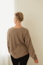 Oversized Two Tone Pullover