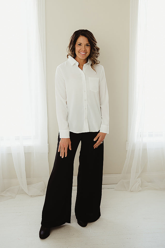 Traditional Charmeuse Blouse