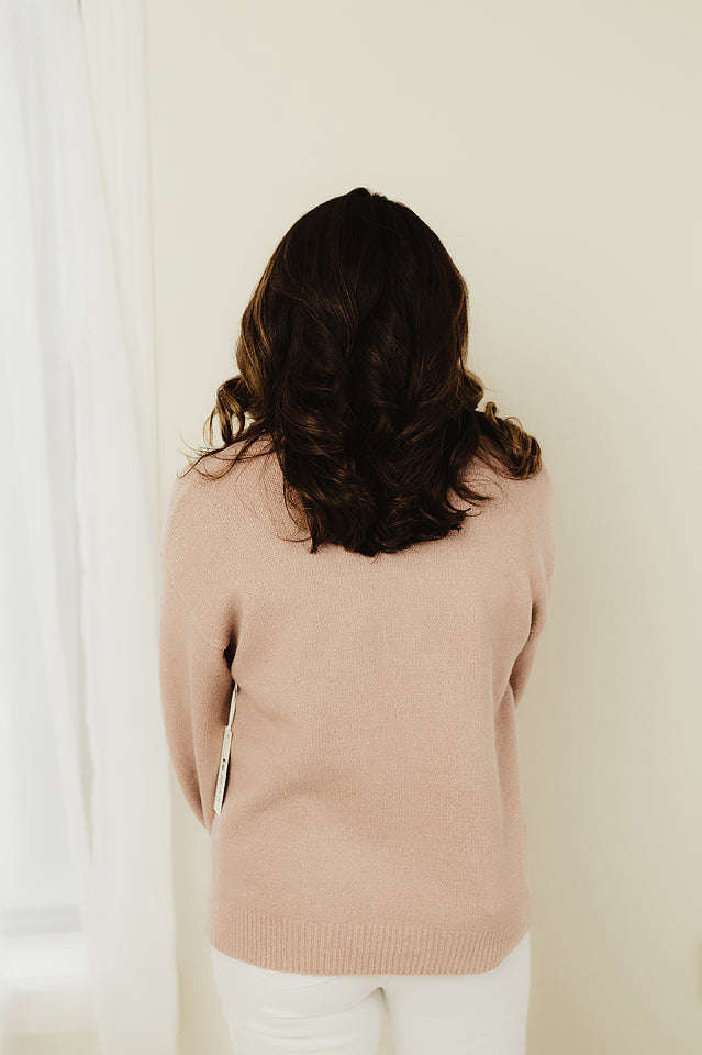 Bubble Bell Sleeve Open Cardigan