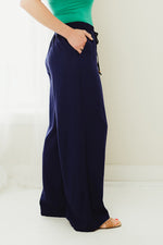 Drawstring Wide Pants