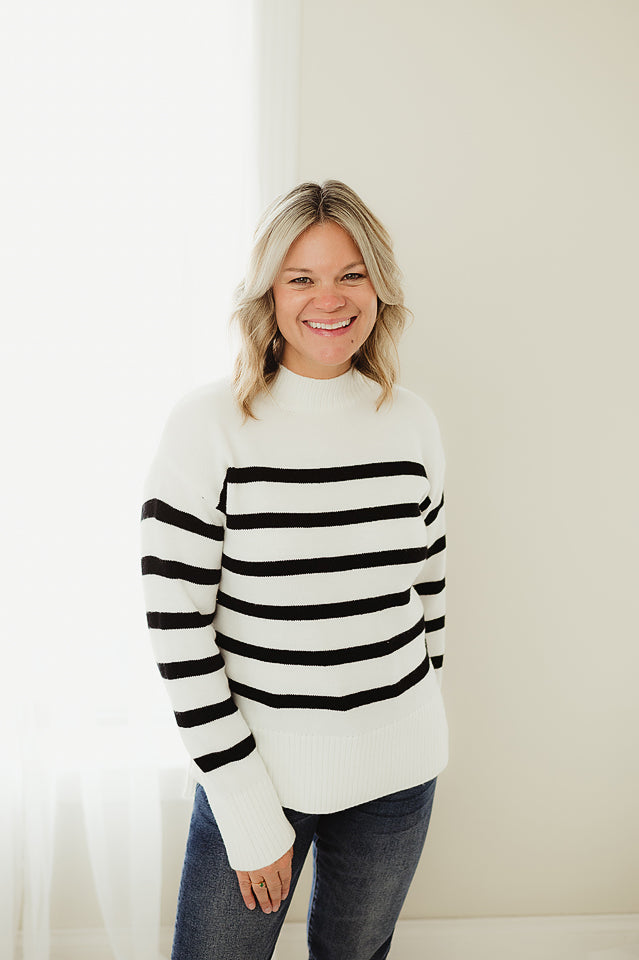 Chic Horizon Sweater