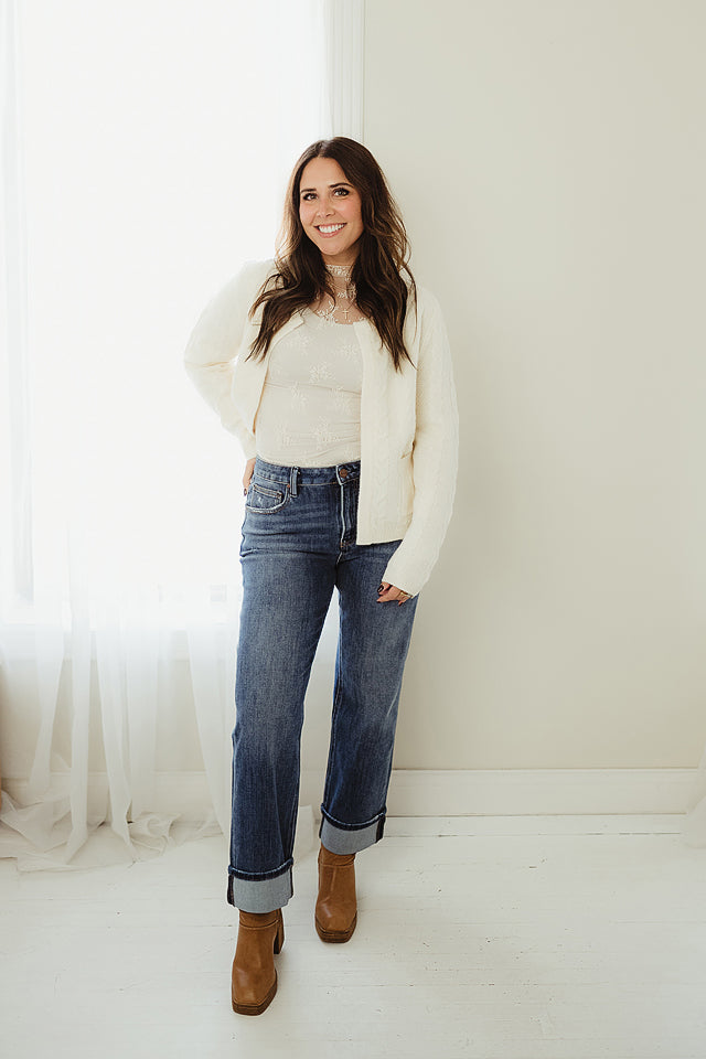 Eloise Open Cable Cardigan