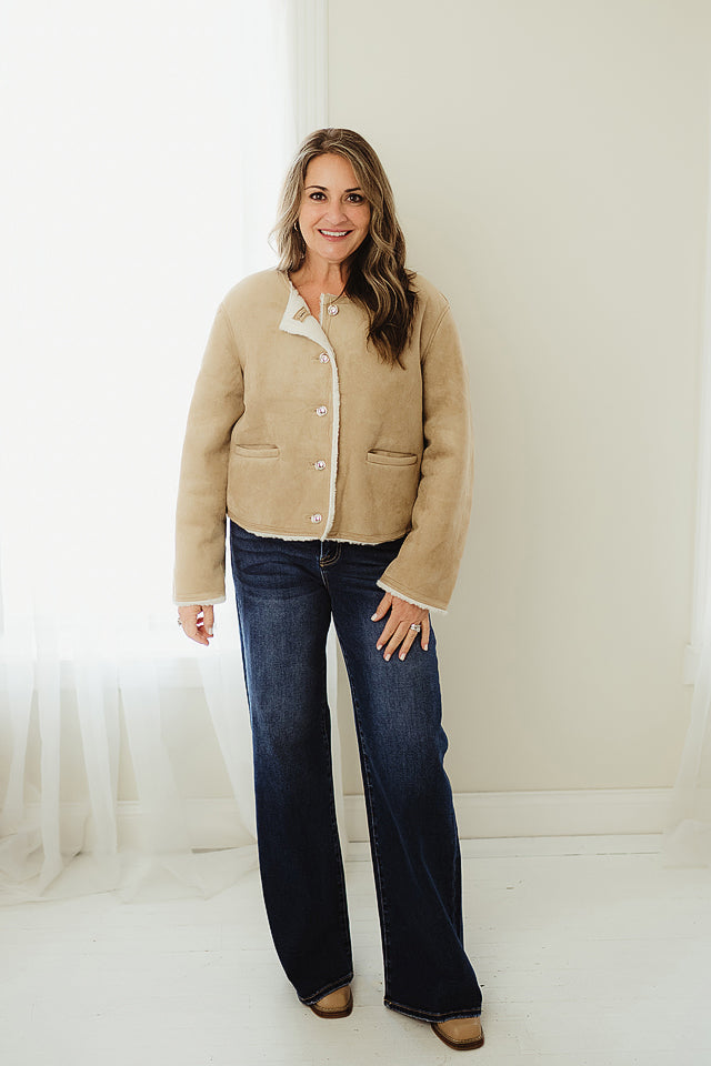 Statement Suede Jacket