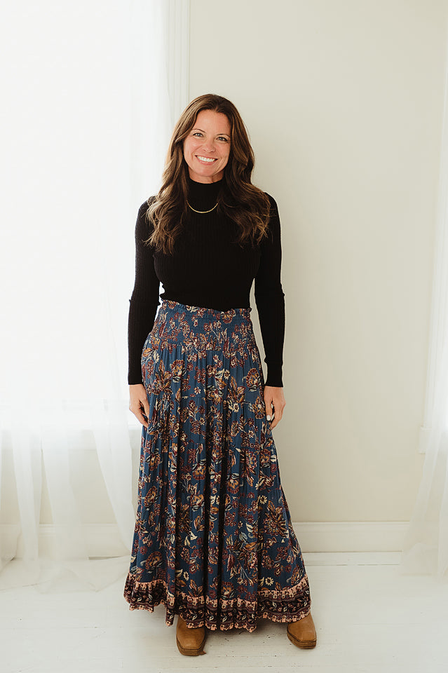 Caroline Flowy Maxi Skirt