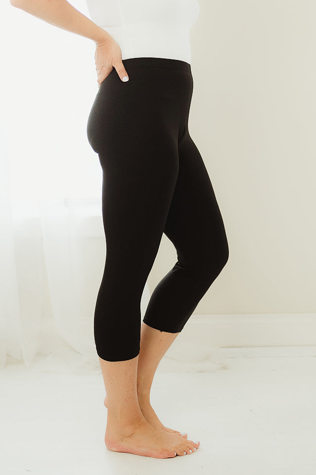 Capri Solid Leggings