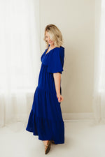 Tiered Babydoll Maxi Dress