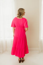 Tiered Babydoll Maxi Dress