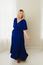 Tiered Babydoll Maxi Dress