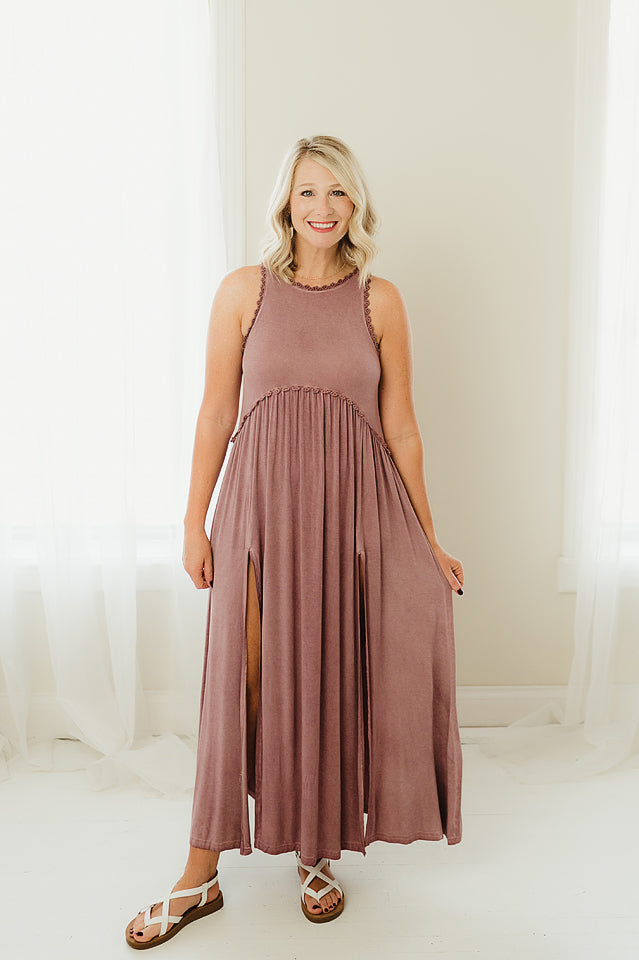 Back Zip Maxi