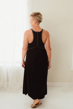 Back Zip Maxi