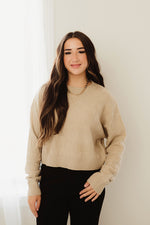 Square Texture Sweater