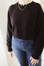 Square Texture Sweater