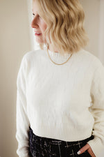 Square Texture Sweater