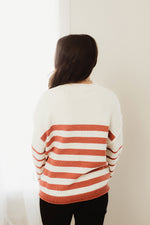 Cinnamon Striped Sweater