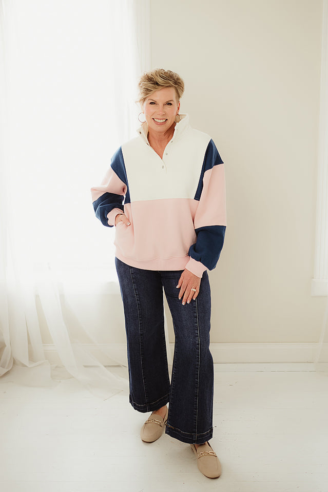 Bold Colorblock Pullover