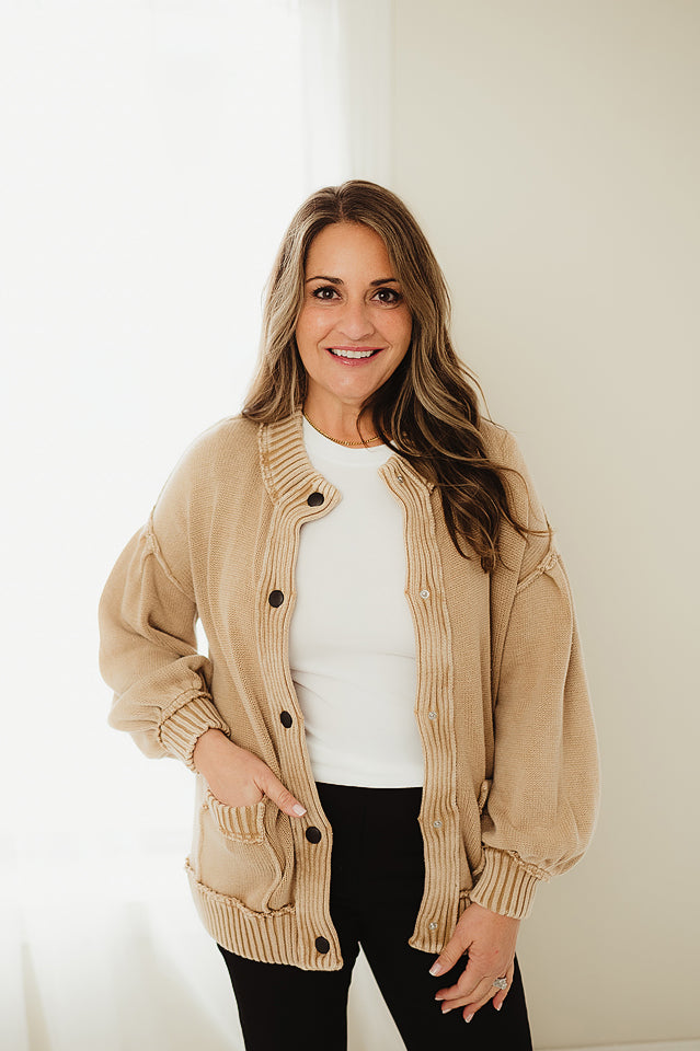 Ellington Ribbed Cardigan