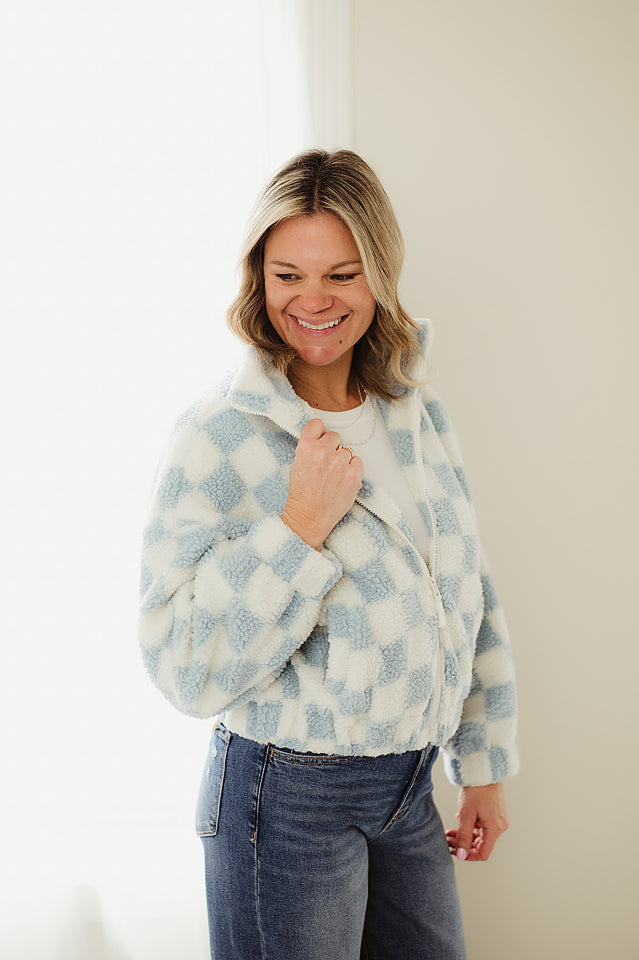 Alayna Checkered Jacket