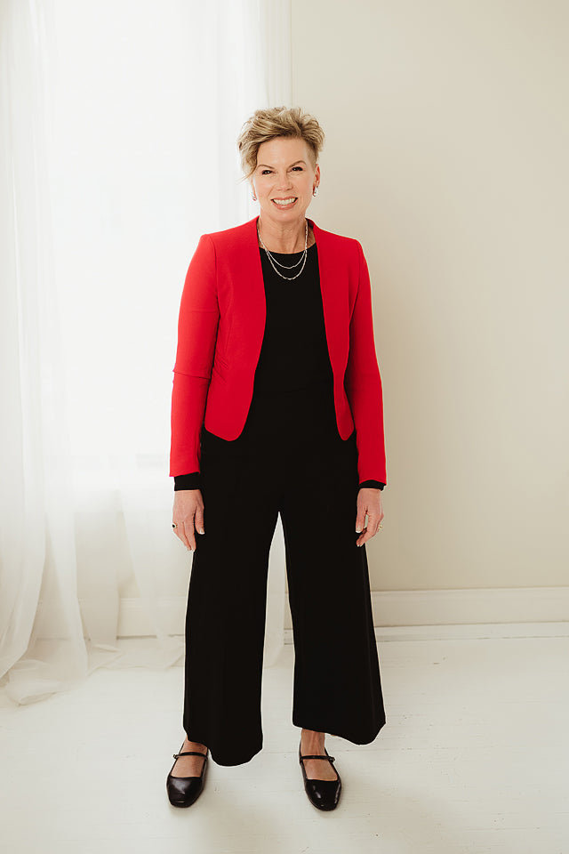 Polished Open Blazer