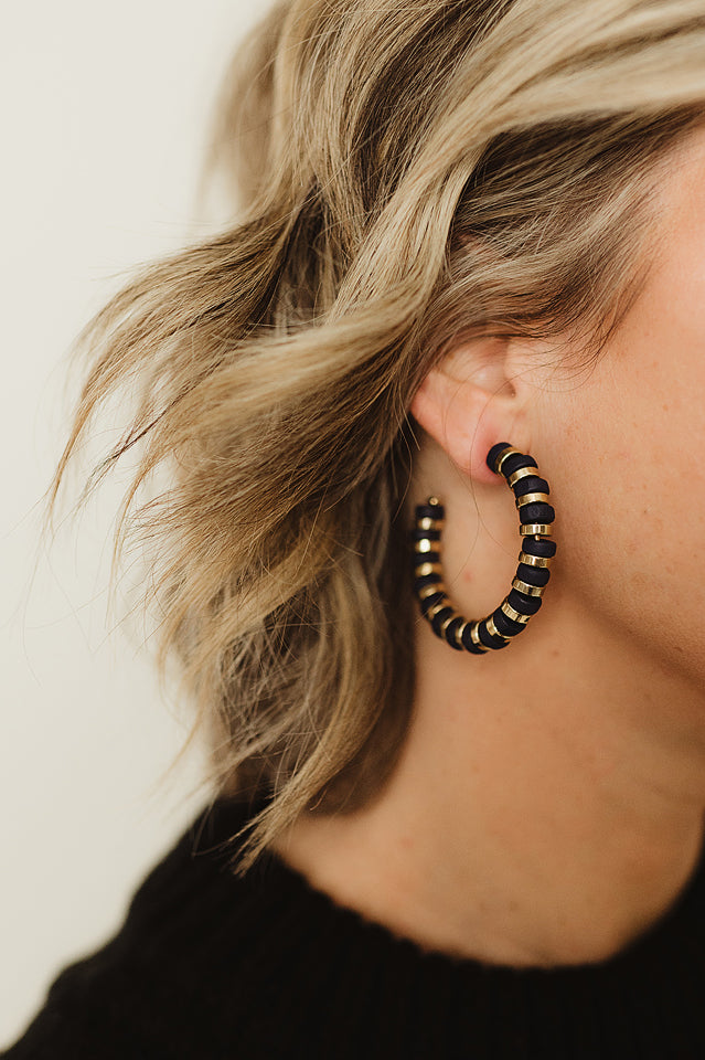 Metallic & Matte Hoops