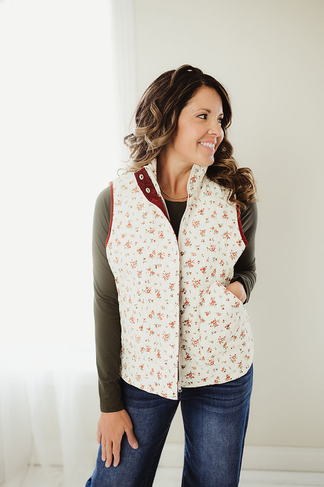 Bloomline Quilted Vest