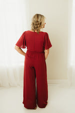 Flounce Smock Jumpsuit