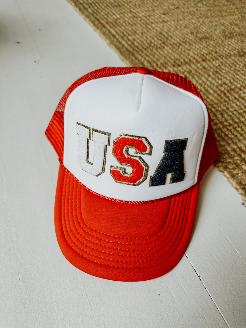 Varsity Letter Trucker Hat