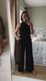 Halter Mock Jumpsuit