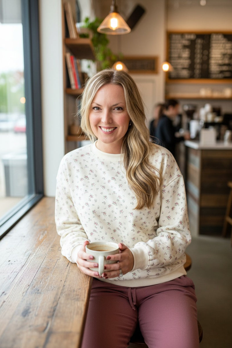 Madison Ditsy Sweatshirt