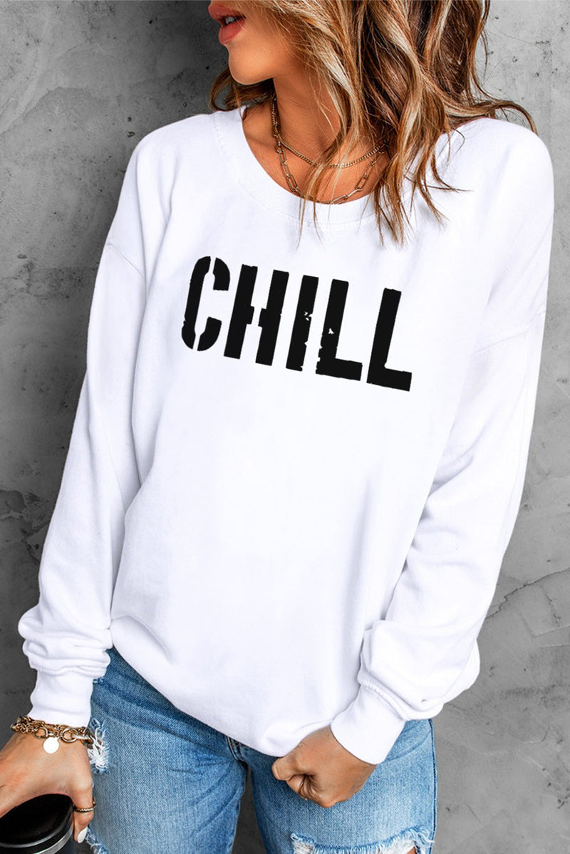 Chill Graphic Sweatshirt