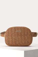 Straw Belt Bag