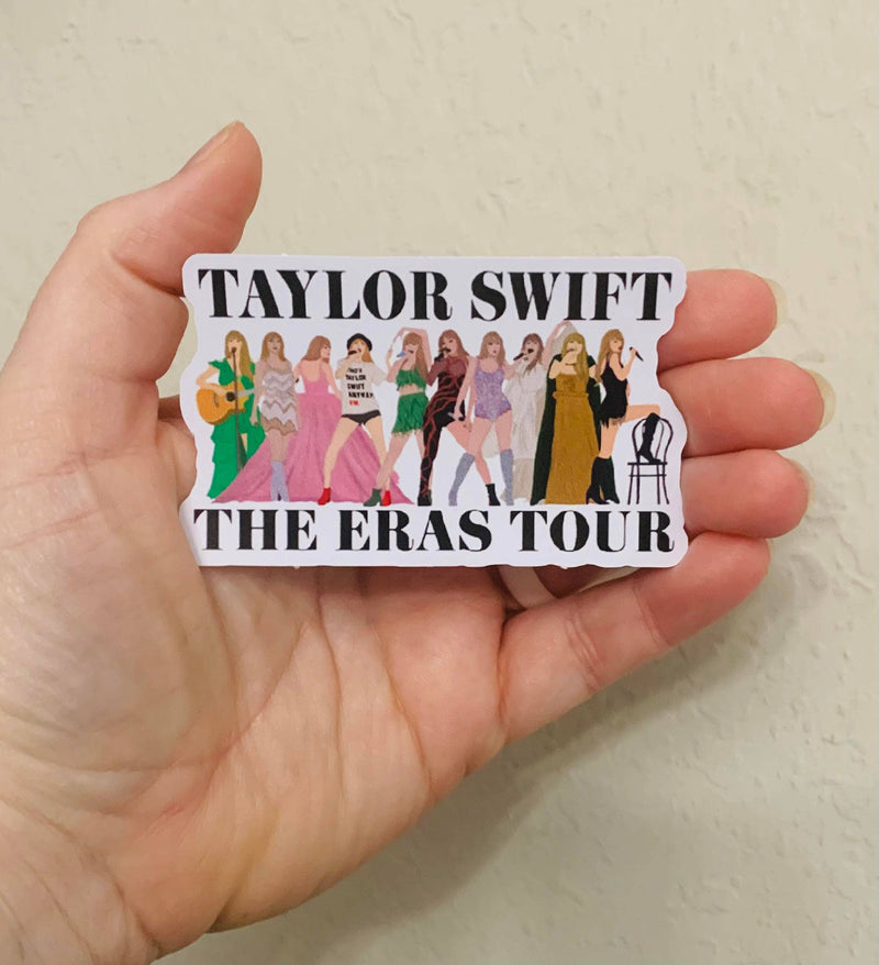 The Eras Tour Taylor Swift Outfits Sticker