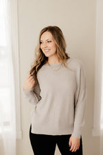 Ribbed Thermal Sweater