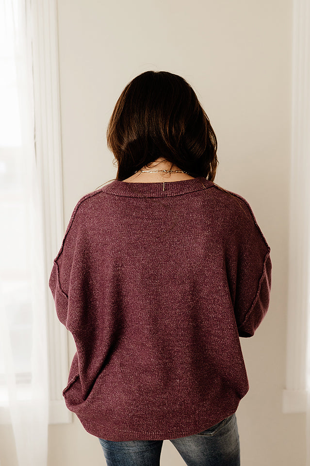 Oversized Melange Sweater