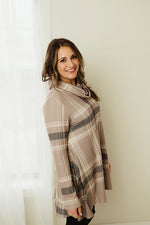 Cowl Knit Tunic Top