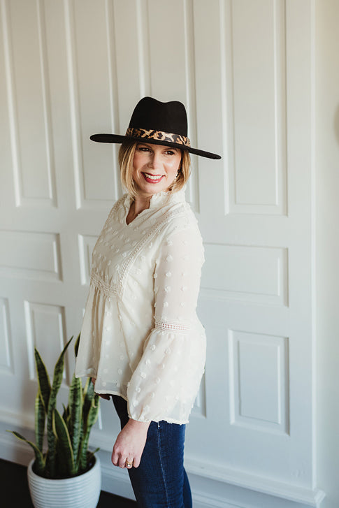 Polka Dot Blouse