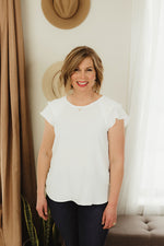 Flared Sleeve Top