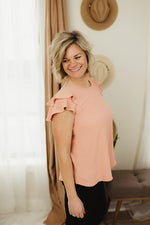 Flared Sleeve Top